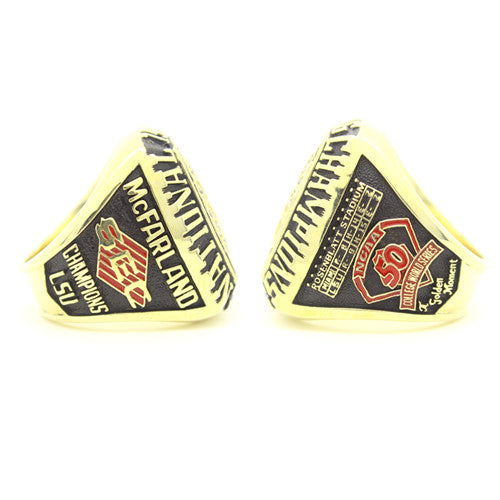 Custom LSU Tigers 1996 NCAA National Championship Ring