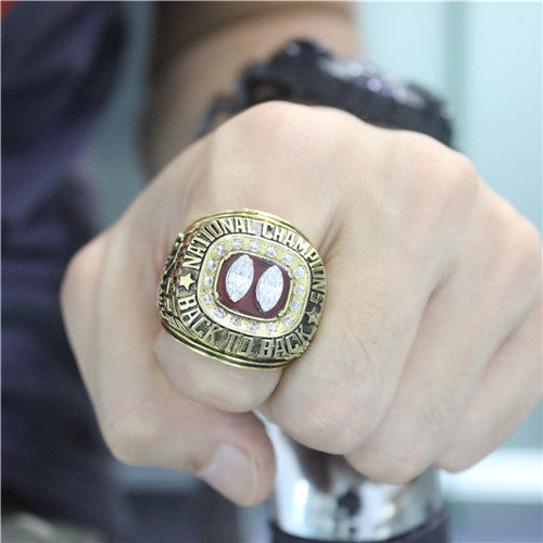 Custom Nebraska Cornhuskers 1995 National Championship Ring