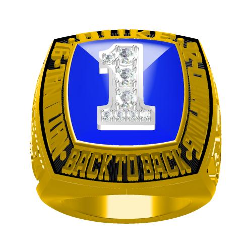 Custom Duke Blue Devils 1992 Basketball National Championship Ring