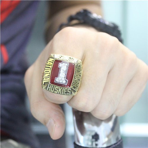 Custom 1991 Washington Huskies National Championship Ring