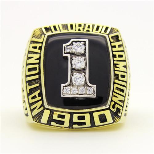 1990 Colorado Buffaloes National Championship Ring