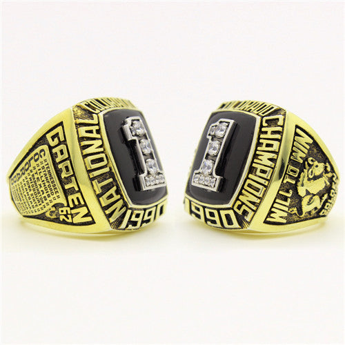 Custom Colorado Buffaloes 1990 National Championship Ring