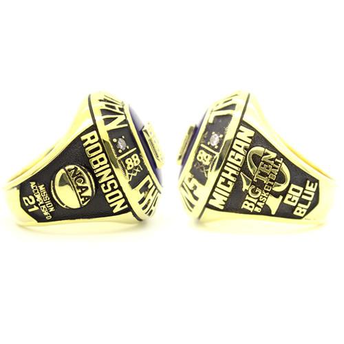 1989 Michigan Wolverines NCAA Men' Basketball National Championship Ring