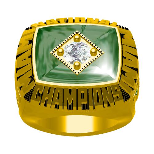 Custom Miami Hurricanes 1987 National Championship Ring