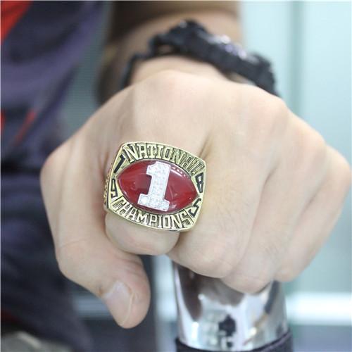 1985 Oklahoma Sooners National Championship Ring