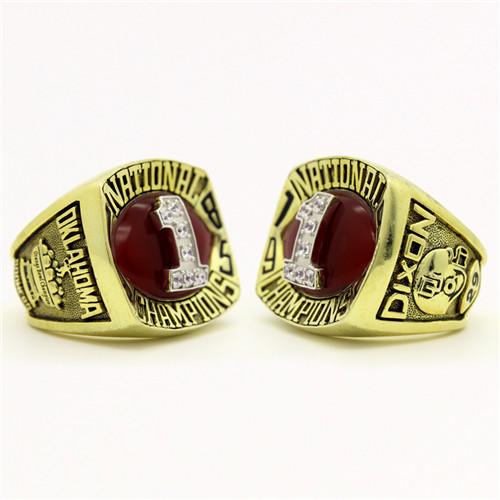 1985 Oklahoma Sooners National Championship Ring