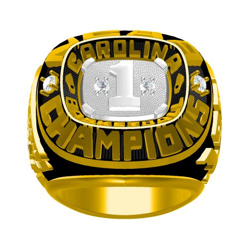 Custom North Carolina Tar Heels 1982 National Championship Ring