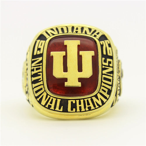 Custom Indiana Hoosiers 1976 National Championship Ring