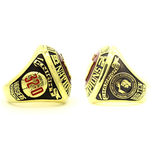 Custom Indiana Hoosiers 1976 National Championship Ring