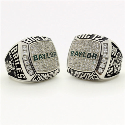 Custom Baylor Bears 2014 Big 12 Conference Football Season Championship Ring