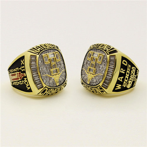 Custom Texas Longhorns 2005 Baseball National Championship Ring