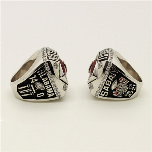 Custom Alabama Crimson Tide 2010 BCS National Championship Ring