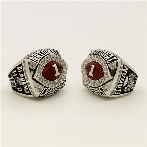 Custom Alabama Crimson Tide 2010 BCS National Championship Ring