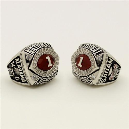 2010 Alabama Crimson Tide BCS National Championship Ring