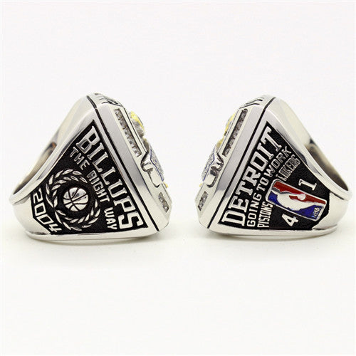 Detroit Pistons 2004 NBA Finals National Basketball World Championship Ring