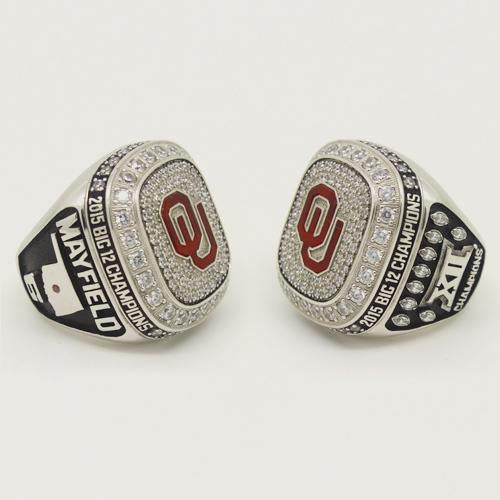 2015 Oklahoma Sooners Big 12 Championship Ring