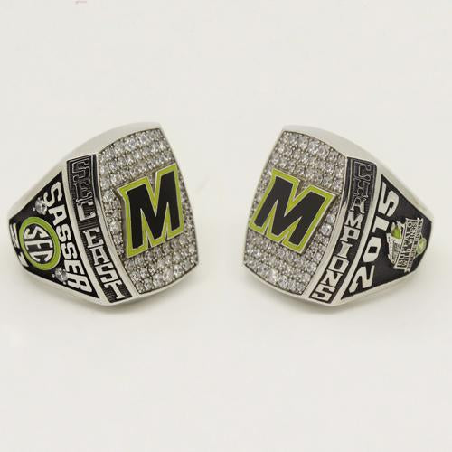 2014 Missouri Tigers SEC Eastern Championship Ring