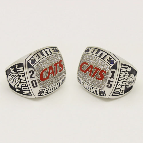 Custom Arizona Wildcats 2015 Pac-12 Champions and Elite 8 Ring