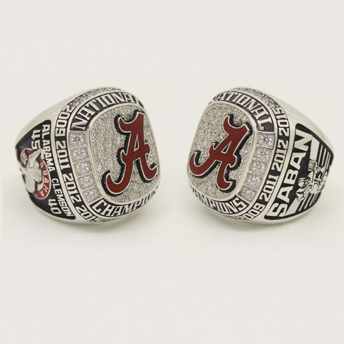 Custom Alabama Crimson Tide 2015 National Champion Fan Ring