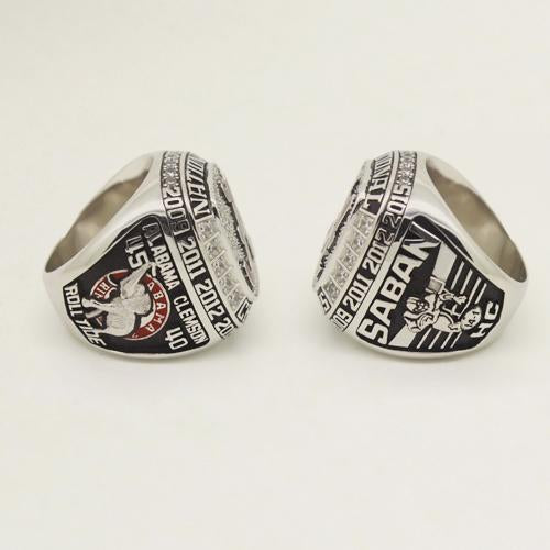 2015 Alabama Crimson Tide Champion Fan Ring