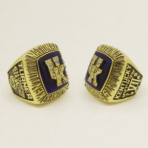 Custom Kentucky Wildcats 1998 National Championship ring