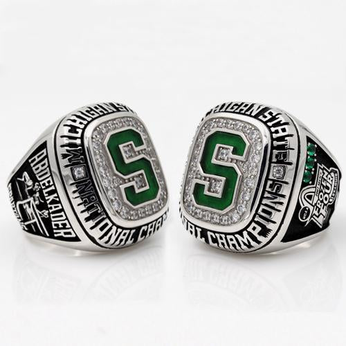 2007 Michigan State Spartans Ice Hockey National Championship Ring