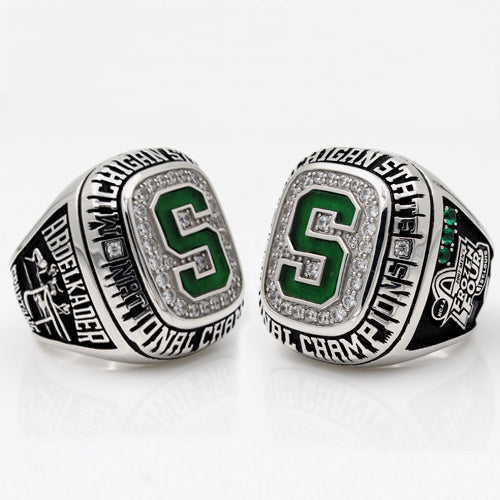 Custom Michigan State Spartans 2007 National Championship Ring