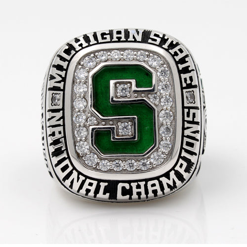 Custom Michigan State Spartans 2007 National Championship Ring