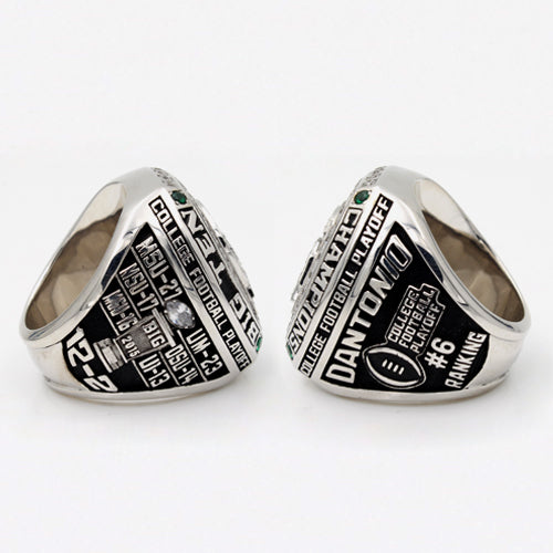 Custom Michigan State Spartans 2015 Big Ten Conference Football Season Championship Ring