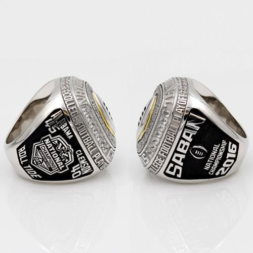 2016 Alabama Crimson Tide CFP National Championship Ring