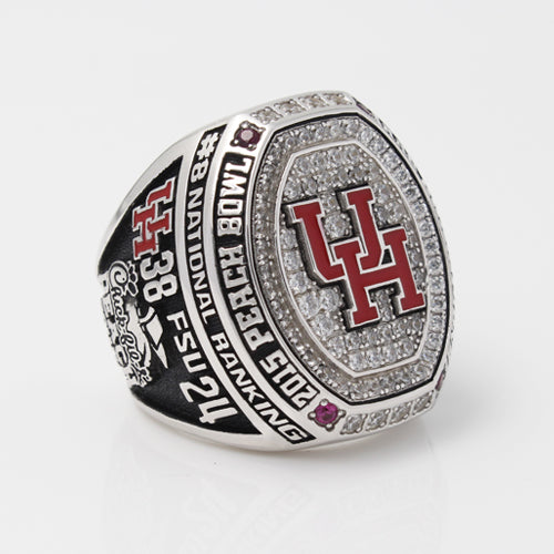 Custom Houston Cougars 2015 Peach Bowl Championship Ring