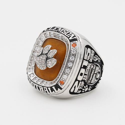 2015 Clemson Tigers Capital One Orange Bowl Championship Ring