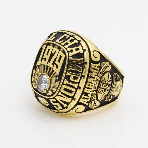 Alabama Crimson Tide 1979 National Championship Ring