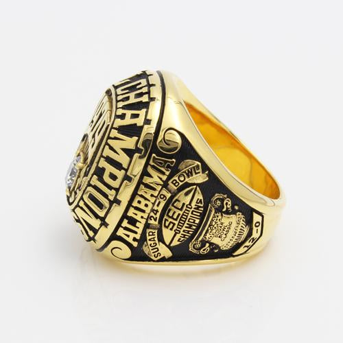 1979 Alabama Crimson Tide Championship Ring National SEC Sugar Bowl