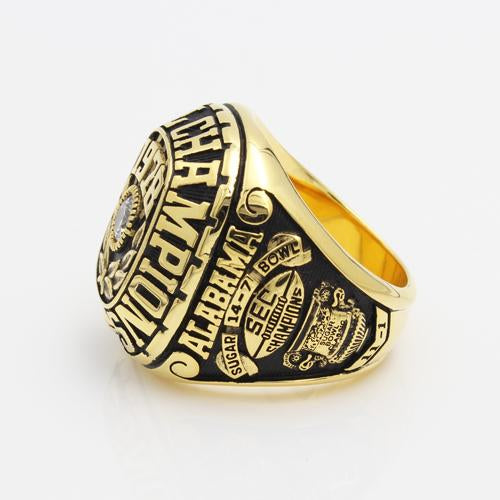 1978 Alabama Crimson Tide National & SEC Championship Ring