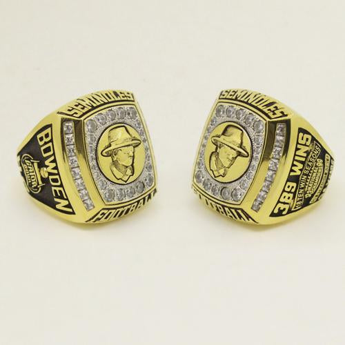 2010 Florida State Seminoles FSU Gator Bowl Championship Ring