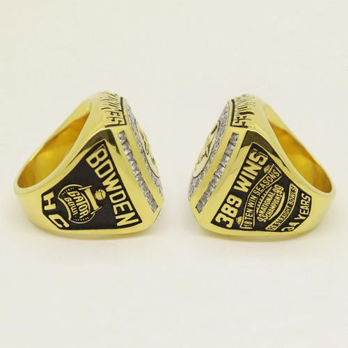 2010 Florida State Seminoles FSU Gator Bowl Championship Ring