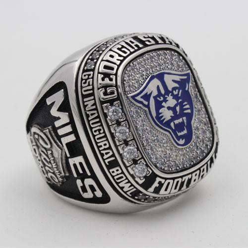 2015 GSU Georgia State Panthers Inaugural Cure Bowl Bowl Ring