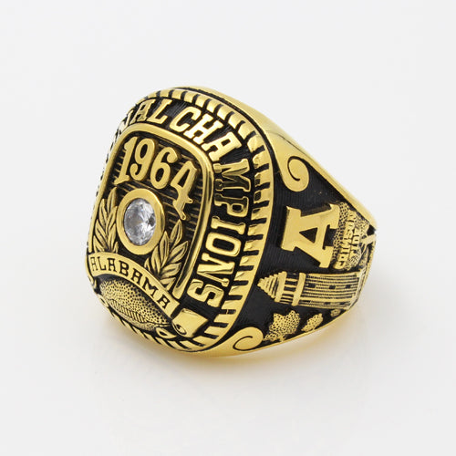 Alabama Crimson Tide 1964 National Championship Ring