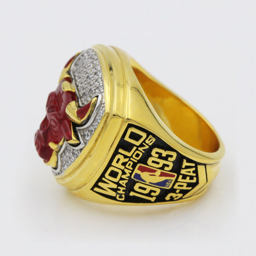 Chicago Bulls 1993 NBA Finals National Basketball World Championship Ring