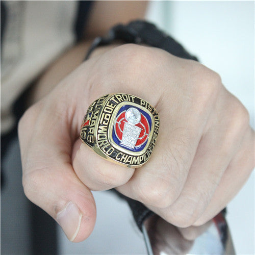 Detroit Pistons 1989 NBA Finals National Basketball World Championship Ring