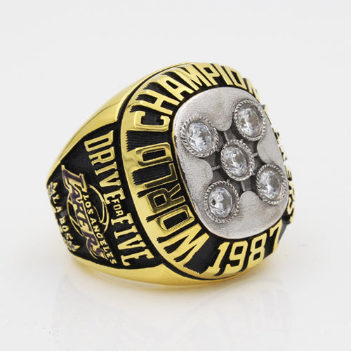 Los Angeles Lakers 1987 NBA Finals National Basketball World Championship Ring