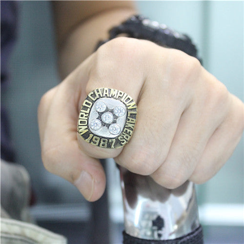 Los Angeles Lakers 1987 NBA Finals National Basketball World Championship Ring