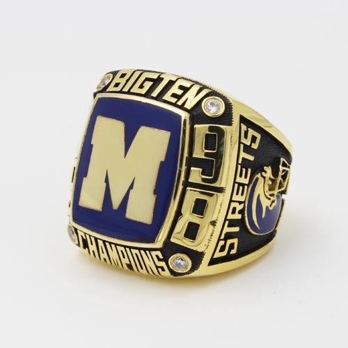 1998 Michigan Wolverines Big Ten Championship Ring