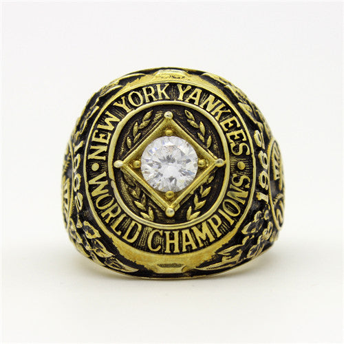 New York Yankees 1962 World Series MLB Championship Ring With Cubic Zirconia