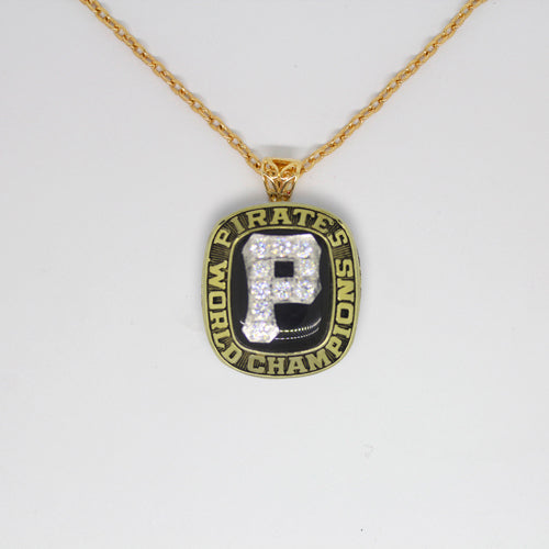 Pittsburgh Pirates 1979 World Series MLB Championship Pendant with Chain