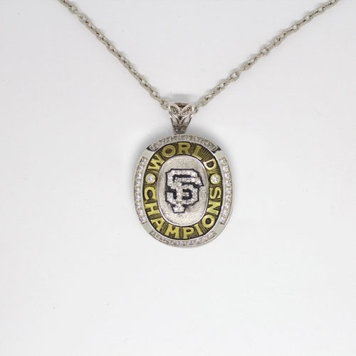 San Francisco Giants 2010 World Series MLB Championship Pendant with Chain