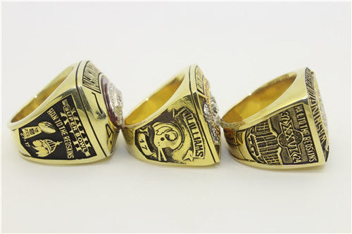 Washington Redskins 1982-1987-1991 Super Sowl Championship Ring Collection