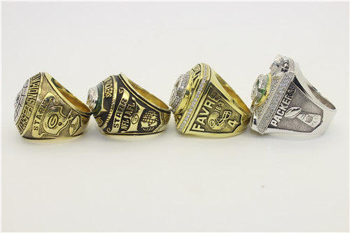 Green Bay Packers 1966-1967-1996-2010 Super Sowl Championship Ring Collection