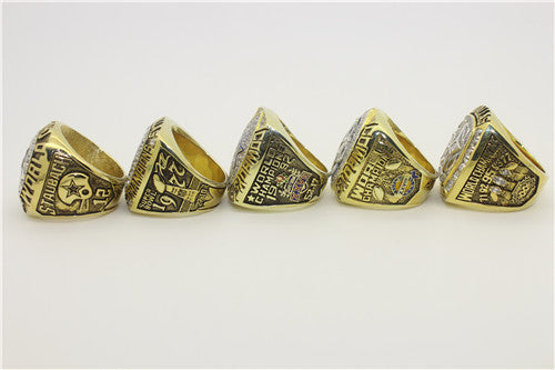 Dallas Cowboys 1971-1977-1992-1993-1995 Super Sowl Championship Ring Collection